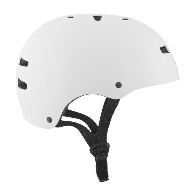 Casque de skate/Bmx blanc injecté de couleur solide