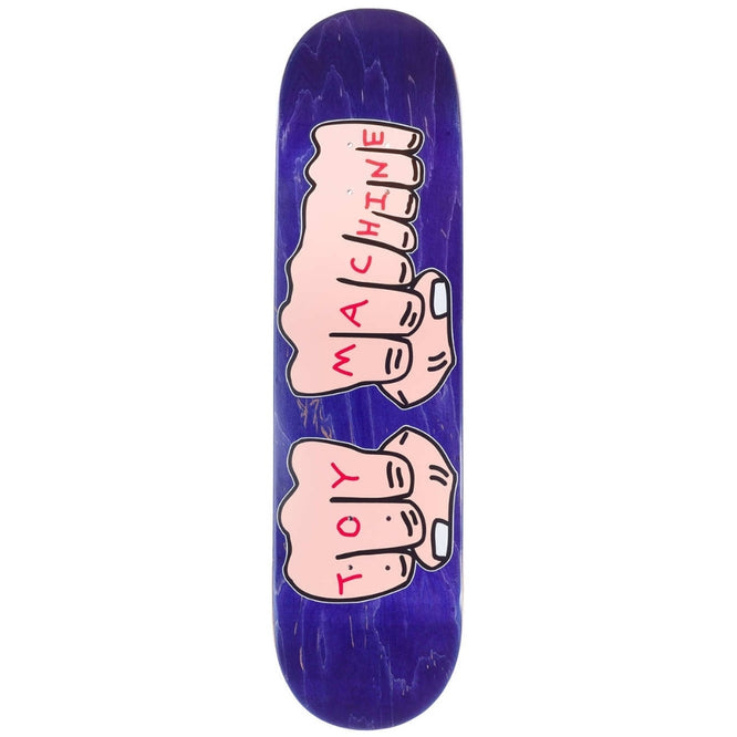 Fists USA Wood Purple 7.75" Skateboard Deck