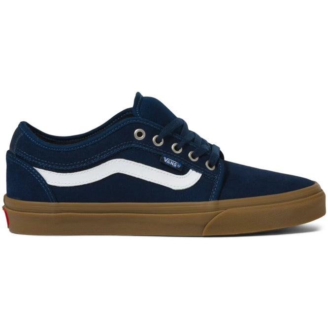 Chukka Low Sidestripe Marine/Gomme