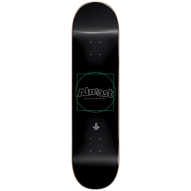 Greener Super Sap R7 Black 8.5" (en anglais) Skateboard Deck