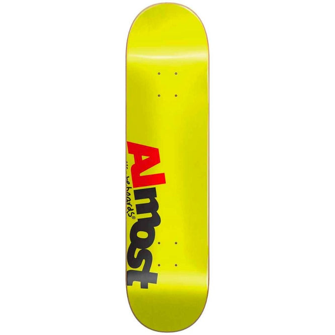 La plupart des HYB Yellow 8.5" Skateboard Deck