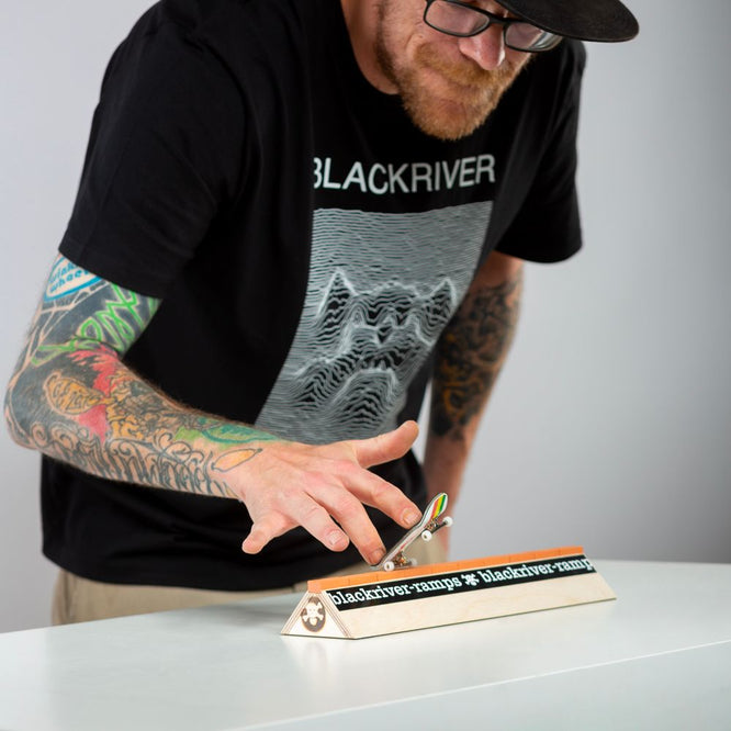 Bloc de briques Fingerboard Rampe