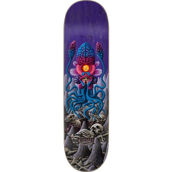 Planche à roulettes Gravette Caverns Purple 8.375" Skateboard Deck