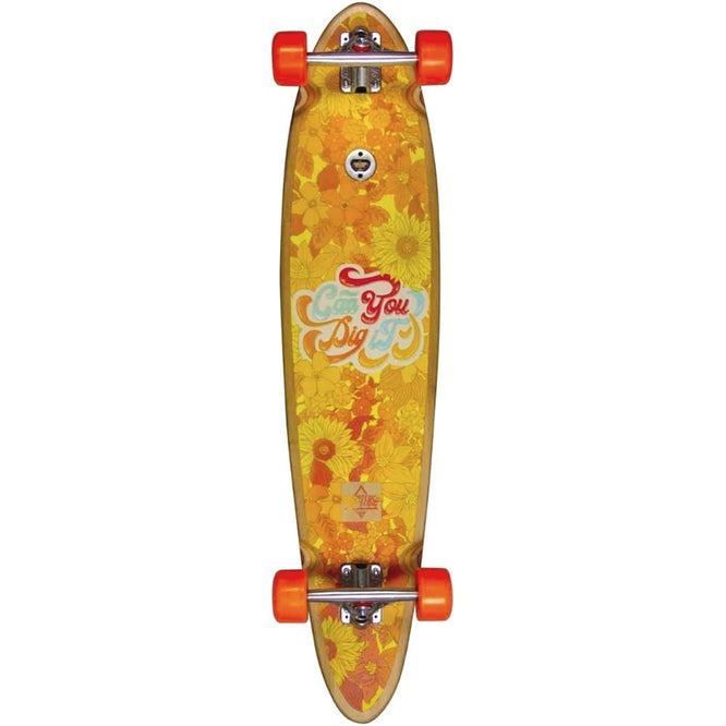 Dig It Bamboo/Orange 40" Longboard complet