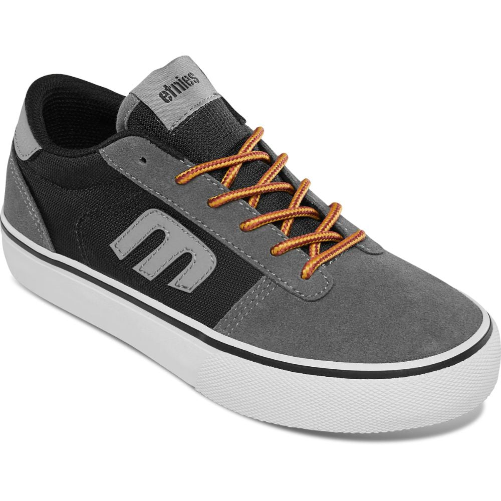 Etnies Kids Calli Vulc Grey Black Stoked Boardshop