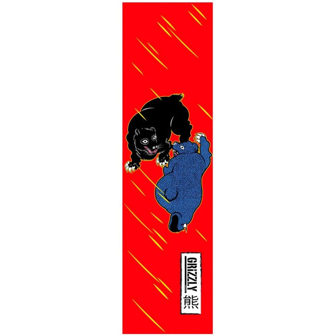 Griptape rouge "Bear Fight