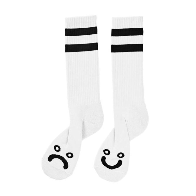 Chaussettes Happy Sad Blanc