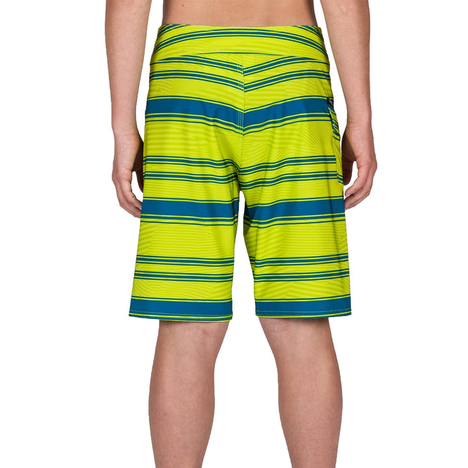 Short de bain Stone mod stripe Lime