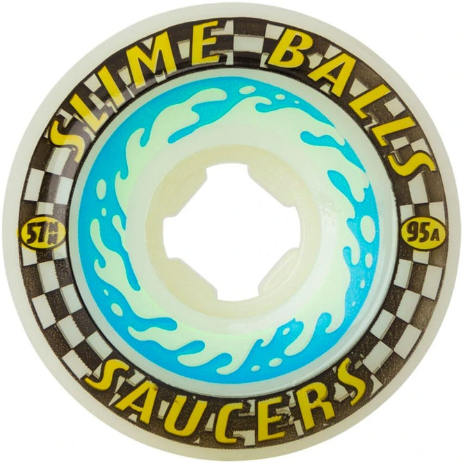 Saucers 95a 57mm Roues de Skateboard