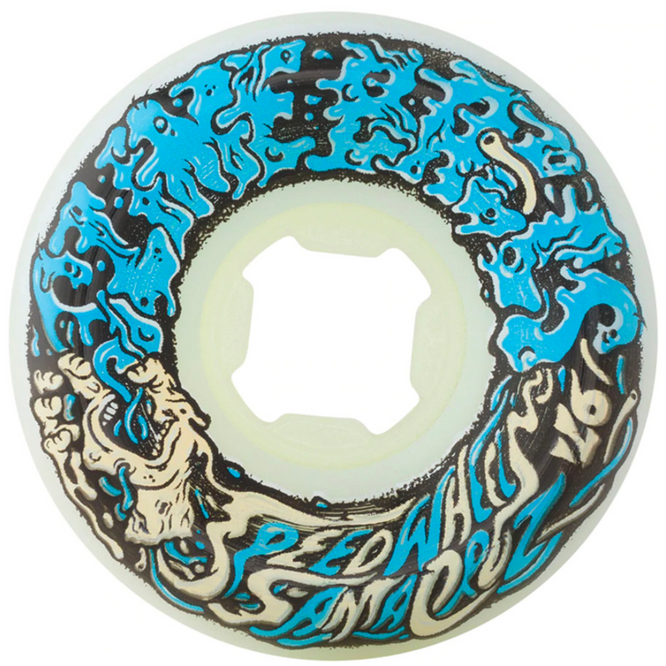 Slime Balls Vomit Mini II White/Blue 97a 53mm Roues de Skateboard