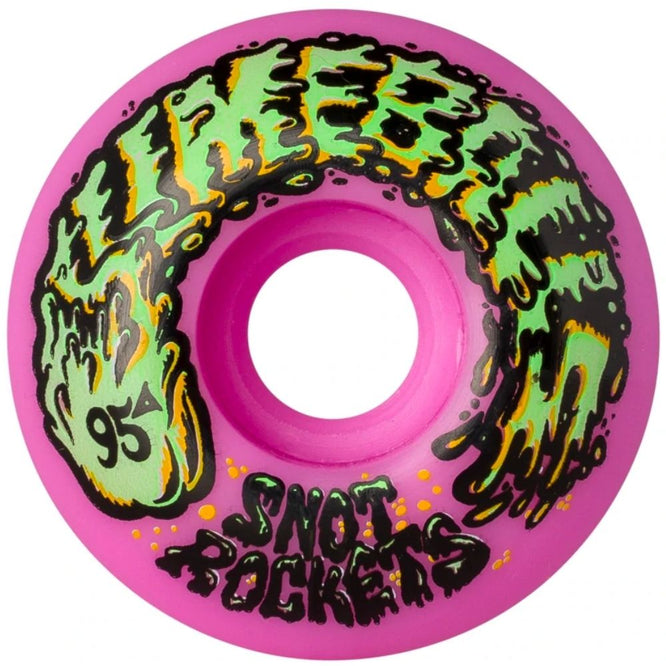Roues de Skateboard Snot Rockets Pastel Pink 95a 54mm
