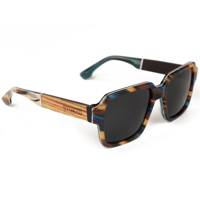 AS514-A-B307-01 Acetate Aqua Amber + Grey Lens