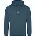Sweat à capuche léger Script Noir