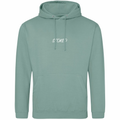 Sweat à capuche léger Script Noir