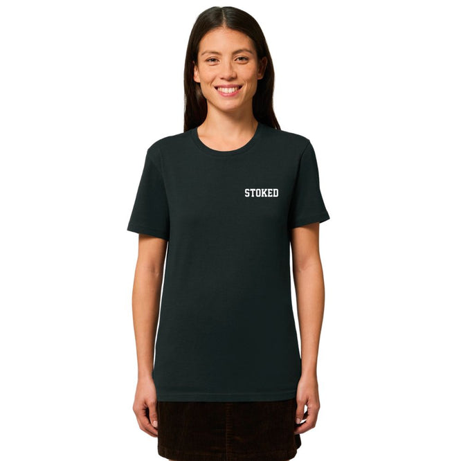 T-Shirt Mini Script Noir