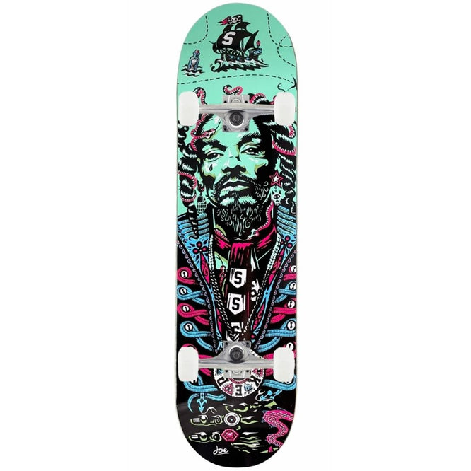 Stoked Commander Voodoo Premium Skateboard complet