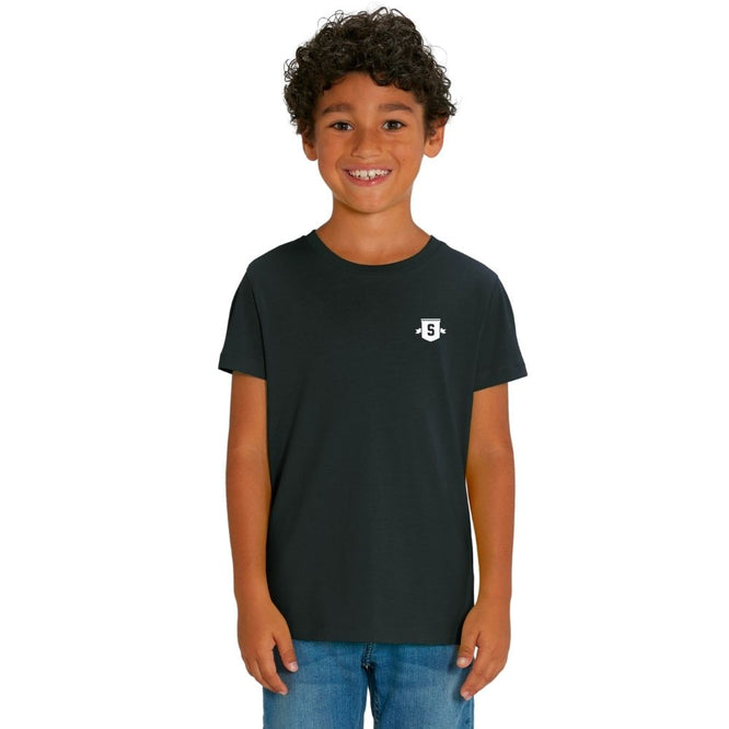 Kids Mini Shield T-Shirt Noir