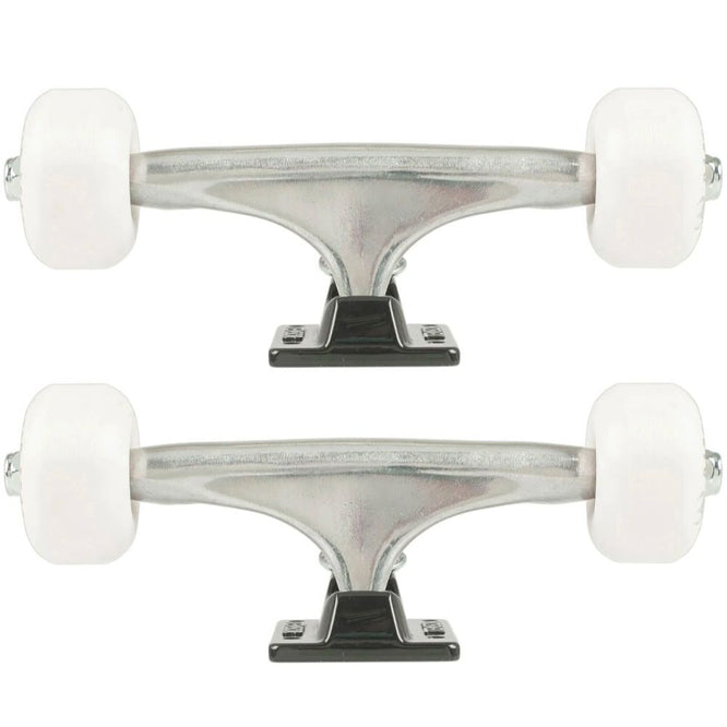 Darkstar Clean Truck & Wheel Combo Raw/Black 5.25" Skateboard Trucks