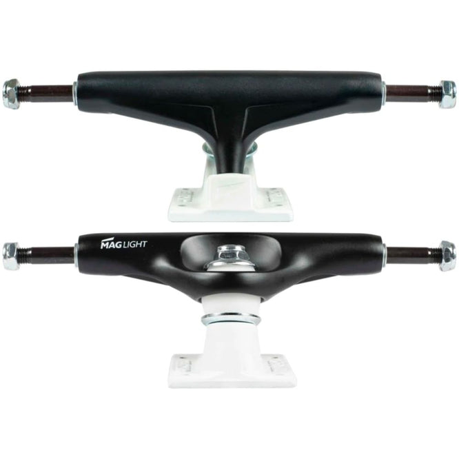 Mag Light Noir/Blanc 5.25" Skateboard Trucks