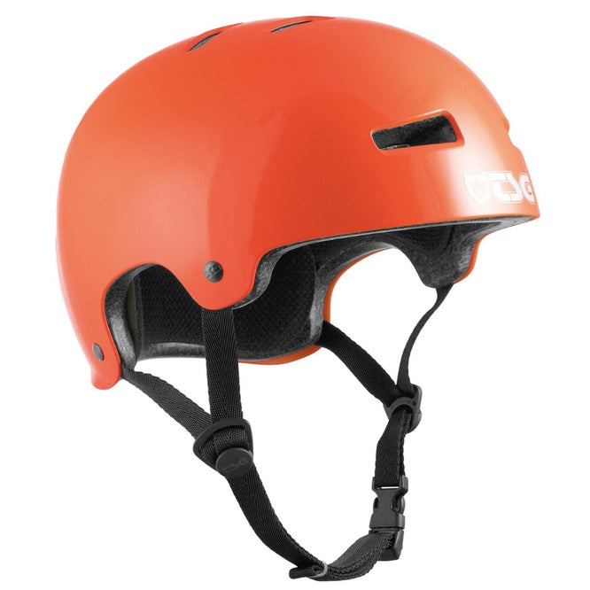 Casque Evolution Solid Colors Gloss Orange