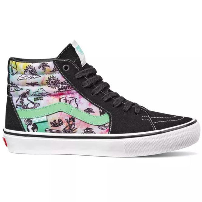 Shroom Doom Skate Sk8-Hi Noir/Vert