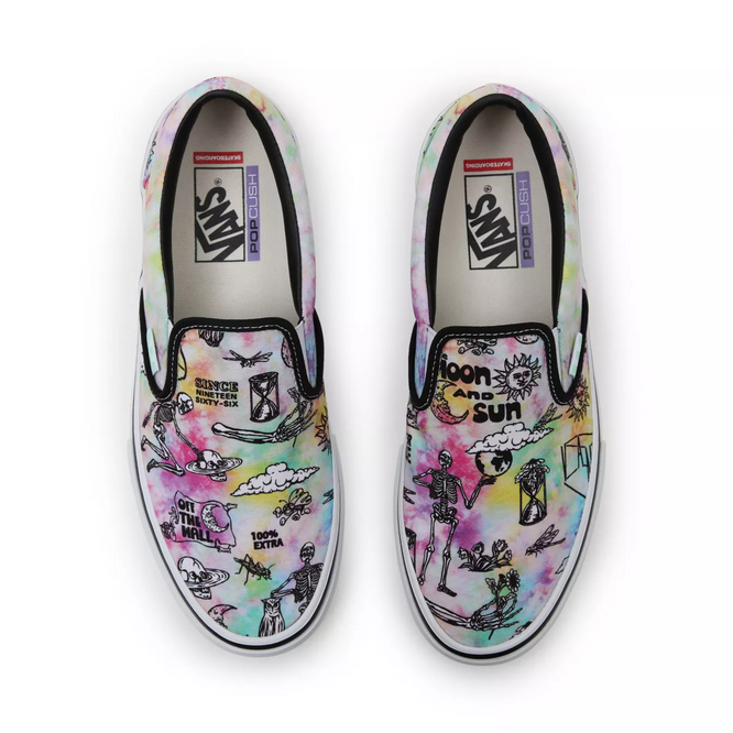 Shroom Doom Skate Slip-On Multi